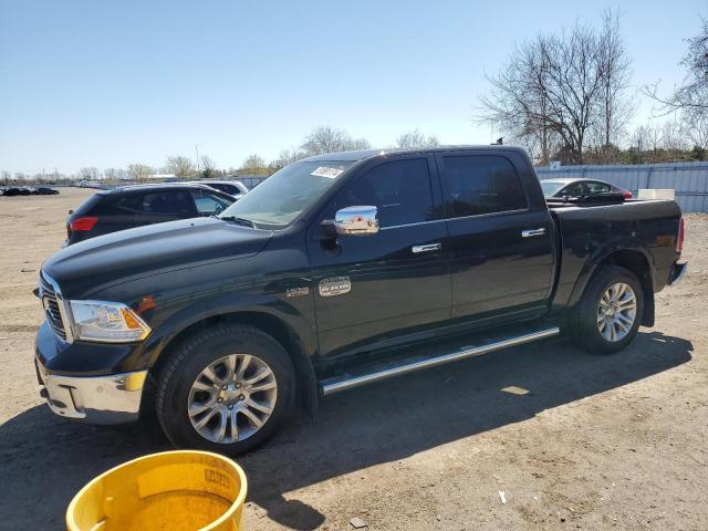 1C6RR7PT6JS193676 - 2018 RAM 1500 LONGHORN BLACK photo 1