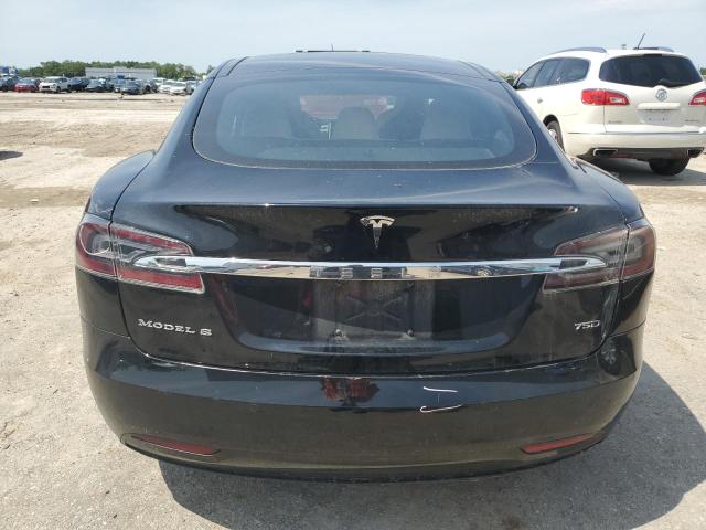 5YJSA1E2XHF164942 - 2017 TESLA MODEL S BLACK photo 6