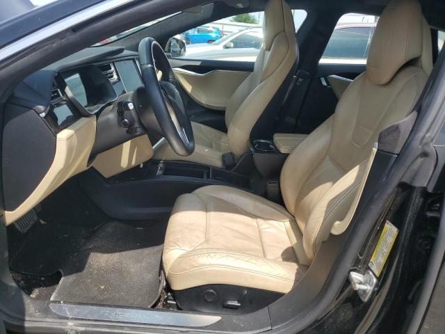 5YJSA1E2XHF164942 - 2017 TESLA MODEL S BLACK photo 7