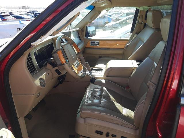 5LMFU28548LJ12183 - 2008 LINCOLN NAVIGATOR წითელი ფოტო 5