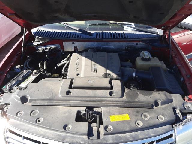 5LMFU28548LJ12183 - 2008 LINCOLN NAVIGATOR წითელი ფოტო 7