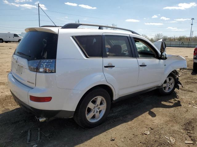 JA4MS31X57Z004330 - 2007 MITSUBISHI OUTLANDER ES WHITE photo 3