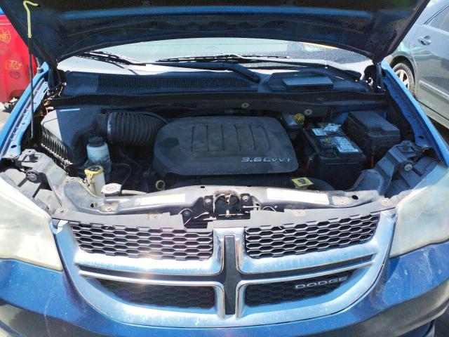 2D4RN4DGXBR643684 - 2011 DODGE GRAND CARA EXPRESS BLUE photo 7