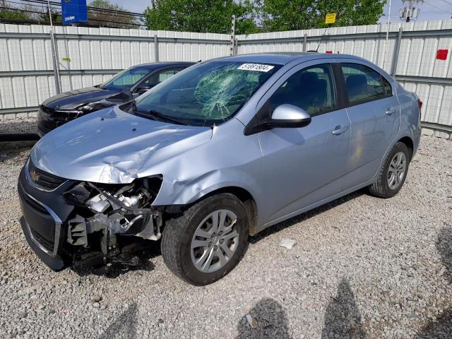 1G1JB5SH3H4161079 - 2017 CHEVROLET SONIC LS SILVER photo 1
