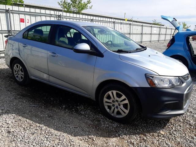 1G1JB5SH3H4161079 - 2017 CHEVROLET SONIC LS SILVER photo 4