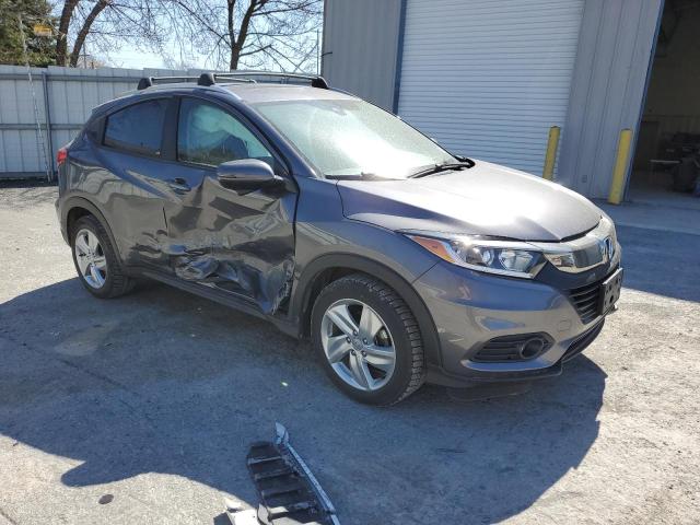 3CZRU6H59KM730241 - 2019 HONDA HR-V EX GRAY photo 4