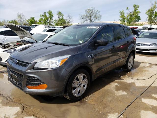 1FMCU0F78GUA66803 - 2016 FORD ESCAPE S GRAY photo 1