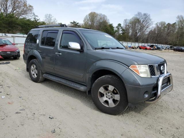 5N1AR18W77C626934 - 2007 NISSAN PATHFINDER LE ნაცრისფერი ფოტო 4