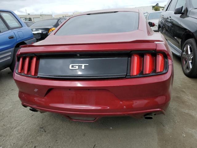 1FA6P8CF8H5352025 - 2017 FORD MUSTANG GT RED photo 6