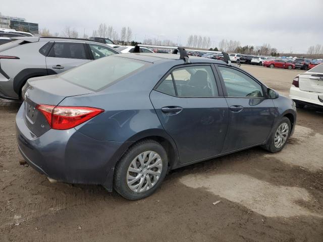 2T1BURHE1HC958907 - 2017 TOYOTA COROLLA L BLUE photo 3