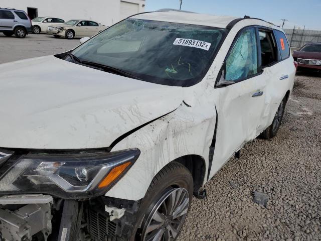 5N1DR2MM1KC638237 - 2019 NISSAN PATHFINDER S WHITE photo 10