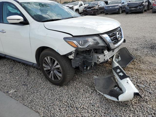 5N1DR2MM1KC638237 - 2019 NISSAN PATHFINDER S WHITE photo 9
