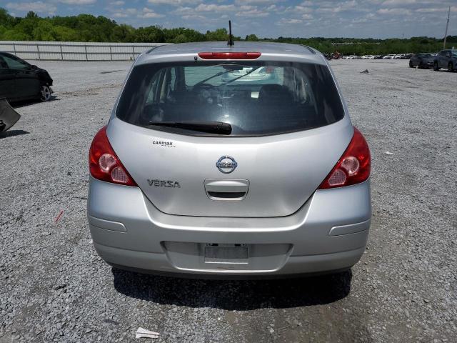 3N1BC13E58L454968 - 2008 NISSAN VERSA S SILVER photo 6