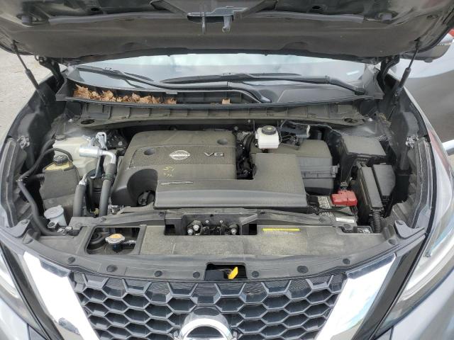 5N1AZ2CS1MC120473 - 2021 NISSAN MURANO SL GRAY photo 12