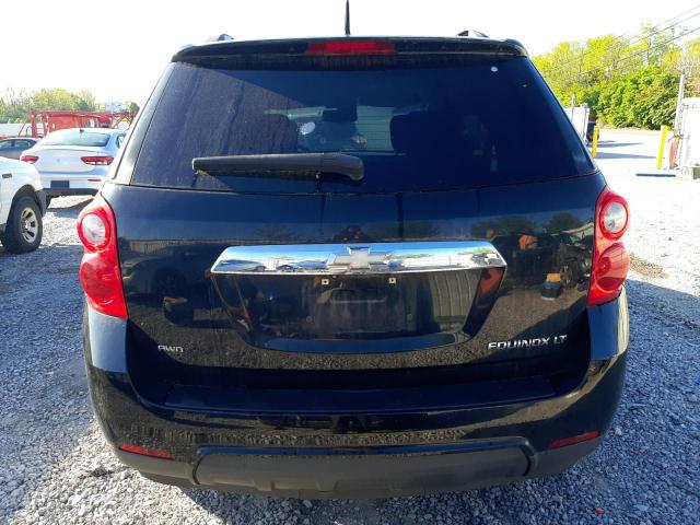 2CNFLEEC1B6214132 - 2011 CHEVROLET EQUINOX LT BLACK photo 6