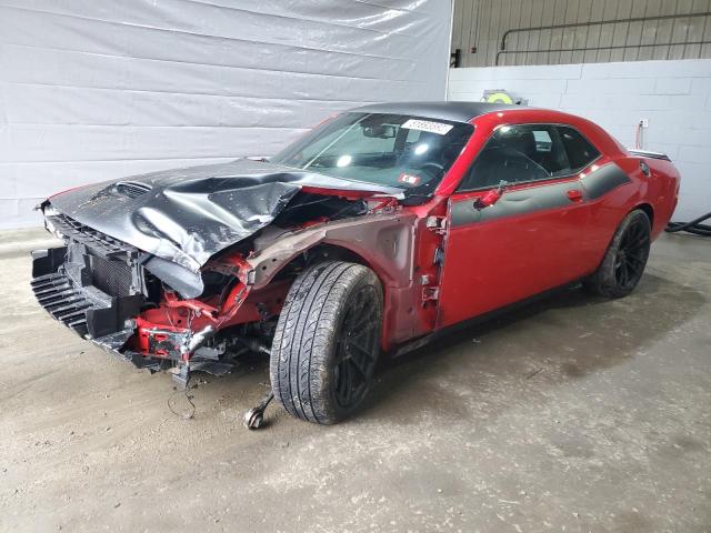 2C3CDZFJ2NH200245 - 2022 DODGE CHALLENGER R/T SCAT PACK RED photo 1