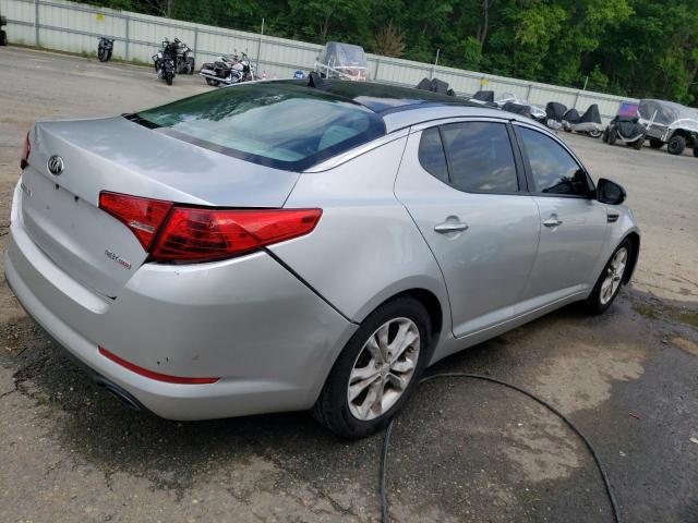 5XXGN4A73DG124111 - 2013 KIA OPTIMA EX SILVER photo 3