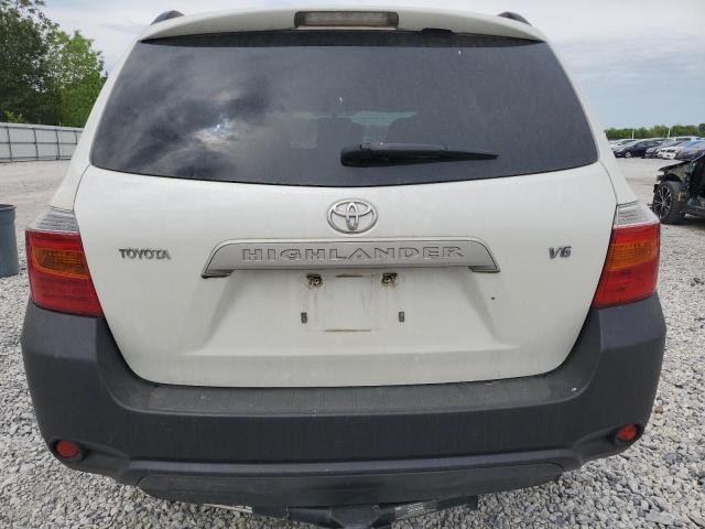 JTEDS41AX82060065 - 2008 TOYOTA HIGHLANDER WHITE photo 6