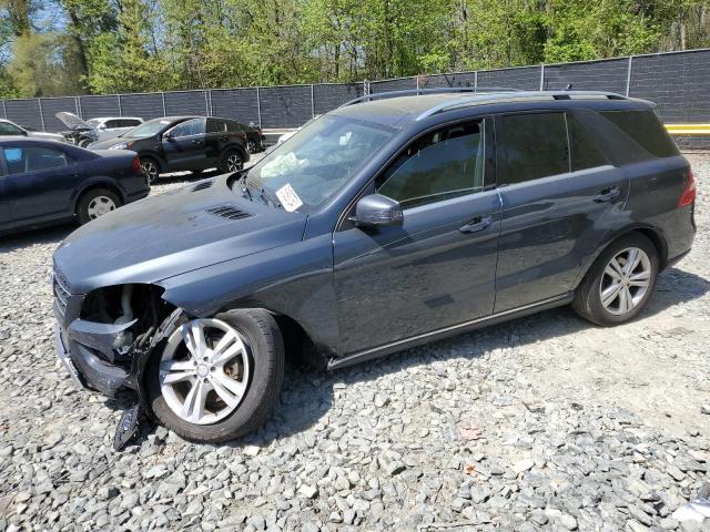 4JGDA5HB5EA409903 - 2014 MERCEDES-BENZ ML 350 4MATIC CHARCOAL photo 1