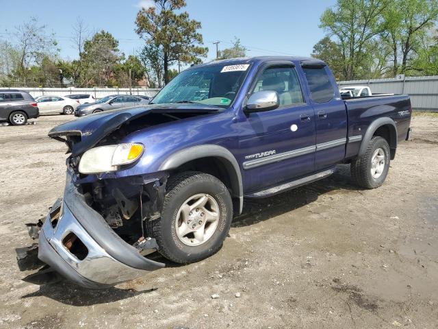 5TBBT44151S147528 - 2001 TOYOTA TUNDRA ACCESS CAB ლურჯი ფოტო 1