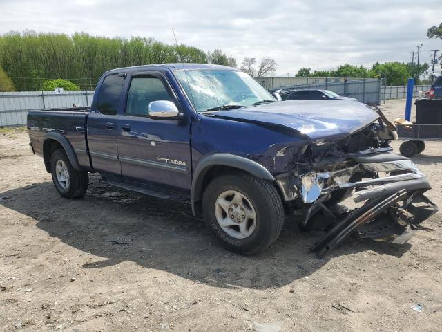 5TBBT44151S147528 - 2001 TOYOTA TUNDRA ACCESS CAB ლურჯი ფოტო 4