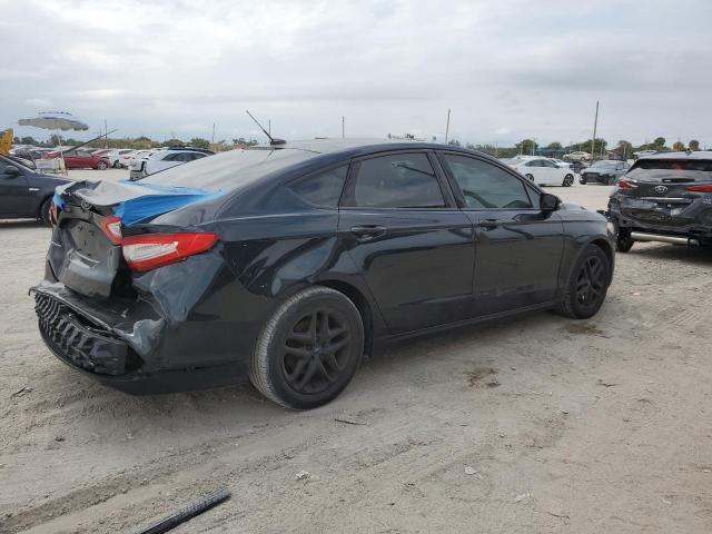 3FA6P0H75ER276436 - 2014 FORD FUSION SE BLACK photo 3