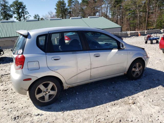 KL1TD66606B515326 - 2006 CHEVROLET AVEO BASE Gümüş foto 3