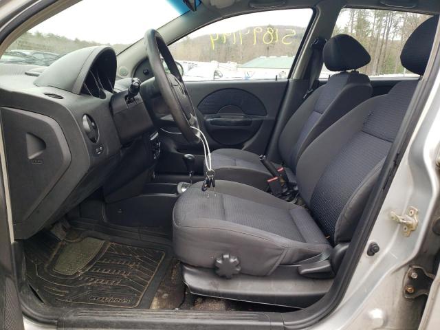 KL1TD66606B515326 - 2006 CHEVROLET AVEO BASE Gümüş foto 7