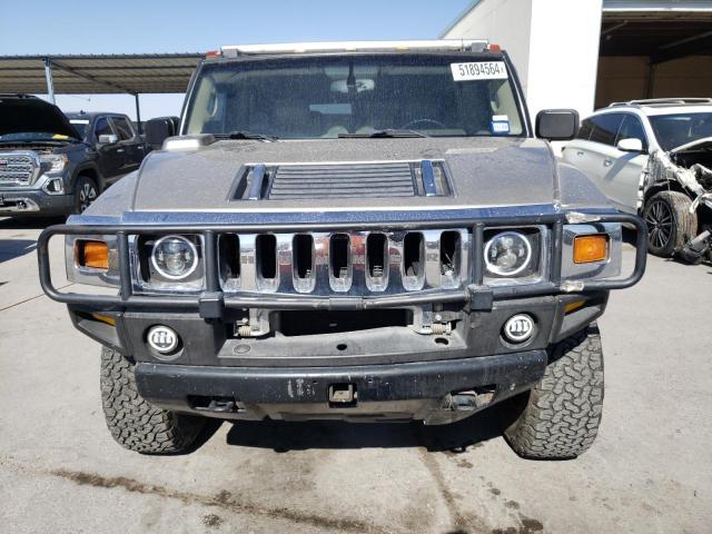 5GRGN23U53H121282 - 2003 HUMMER H2 GRAY photo 5