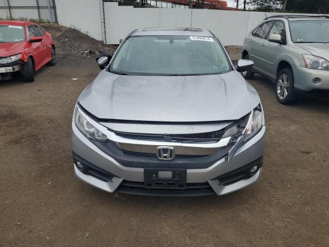 JHMFC1F74JX009500 - 2018 HONDA CIVIC EXL ნაცრისფერი ფოტო 5