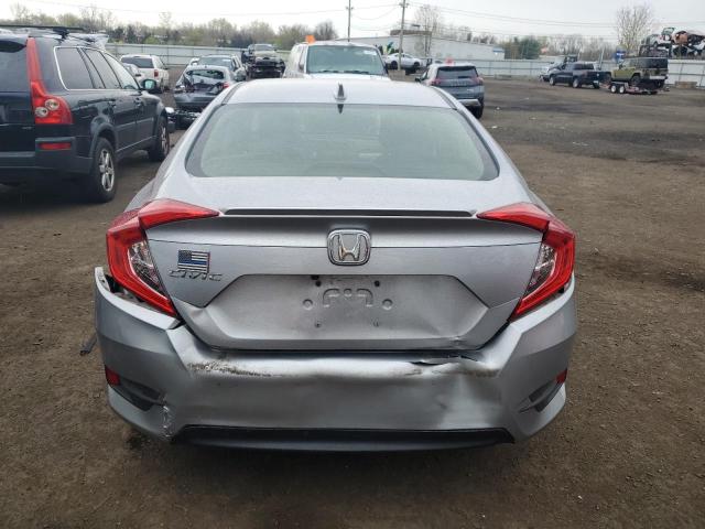 JHMFC1F74JX009500 - 2018 HONDA CIVIC EXL ნაცრისფერი ფოტო 6