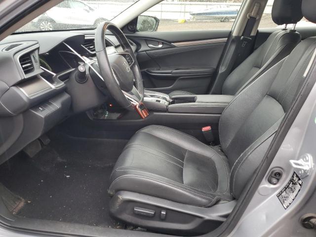 JHMFC1F74JX009500 - 2018 HONDA CIVIC EXL ნაცრისფერი ფოტო 7