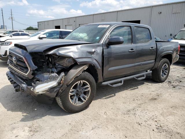 3TMAZ5CN3GM020300 - 2016 TOYOTA TACOMA DOUBLE CAB GRAY photo 1