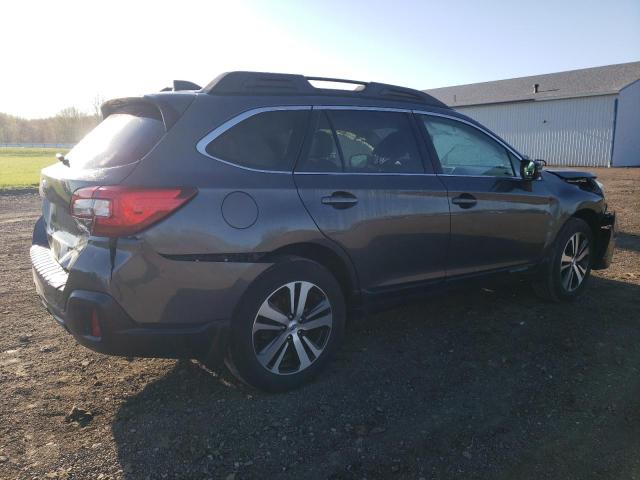 4S4BSANC7J3375827 - 2018 SUBARU OUTBACK 2.5I LIMITED GRAY photo 3