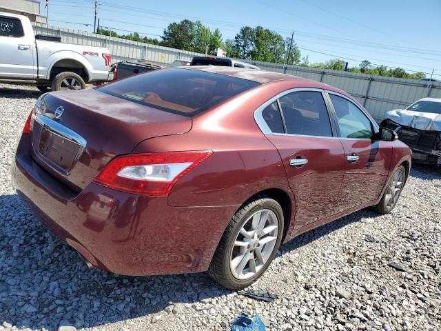 1N4AA51E29C824298 - 2009 NISSAN MAXIMA S BURGUNDY photo 3