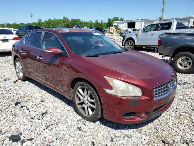 1N4AA51E29C824298 - 2009 NISSAN MAXIMA S BURGUNDY photo 4