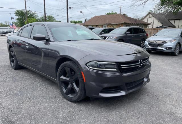 2C3CDXBG2FH900301 - 2015 DODGE CHARGER SE GRAY photo 1