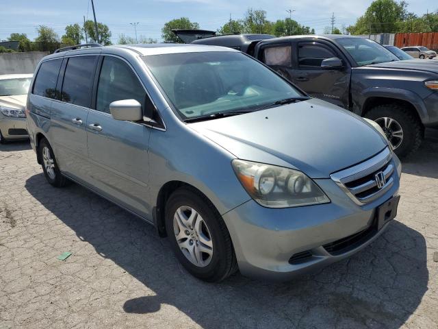 5FNRL38647B083646 - 2007 HONDA ODYSSEY EXL BLUE photo 4