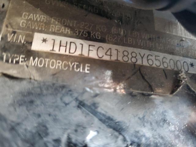 1HD1FC4188Y656000 - 2008 HARLEY-DAVIDSON FLHTCUI TWO TONE photo 8