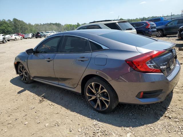 2HGFC2F85MH523365 - 2021 HONDA CIVIC SPORT GRAY photo 2