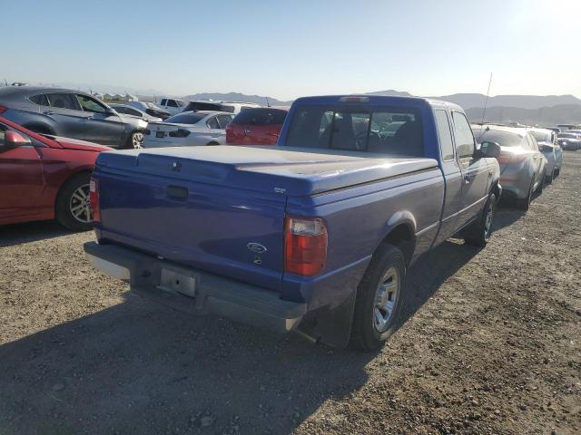 1FTYR14VX3PA61761 - 2003 FORD RANGER SUPER CAB BLUE photo 3