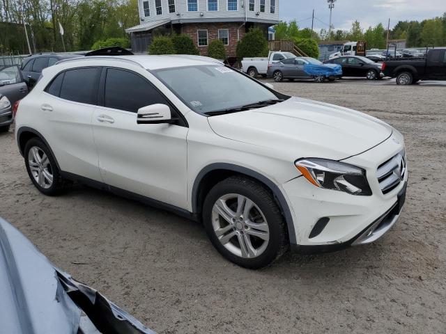 WDCTG4GBXGJ211860 - 2016 MERCEDES-BENZ GLA 250 4MATIC WHITE photo 4