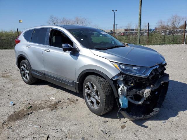 2HKRW2H54JH696920 - 2018 HONDA CR-V EX SILVER photo 4