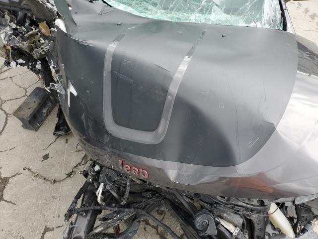 1C4RJFLG8HC613283 - 2017 JEEP GRAND CHER TRAILHAWK ნაცრისფერი ფოტო 12