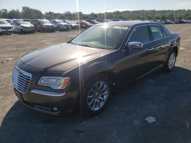 2C3CCAEG9DH606242 - 2013 CHRYSLER 300C GRAY photo 2