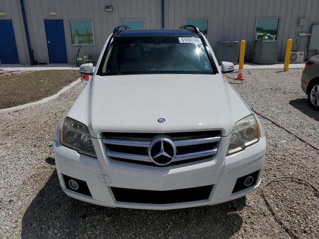 WDCGG5GB1BF643532 - 2011 MERCEDES-BENZ GLK 350 WHITE photo 5