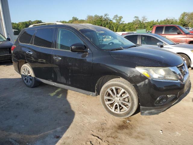 5N1AR2MN1EC600393 - 2014 NISSAN PATHFINDER S BLACK photo 4