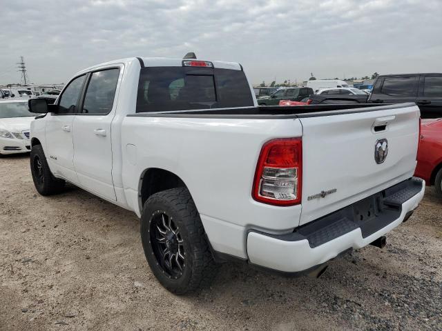 1C6RREFT0KN616774 - 2019 RAM 1500 BIG HORN/LONE STAR WHITE photo 2