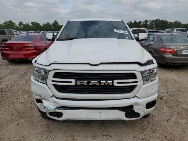 1C6RREFT0KN616774 - 2019 RAM 1500 BIG HORN/LONE STAR WHITE photo 5