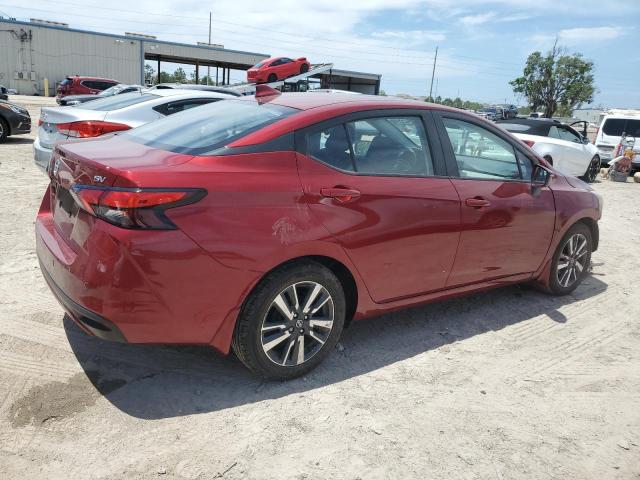 3N1CN8EV0LL915619 - 2020 NISSAN VERSA SV RED photo 3